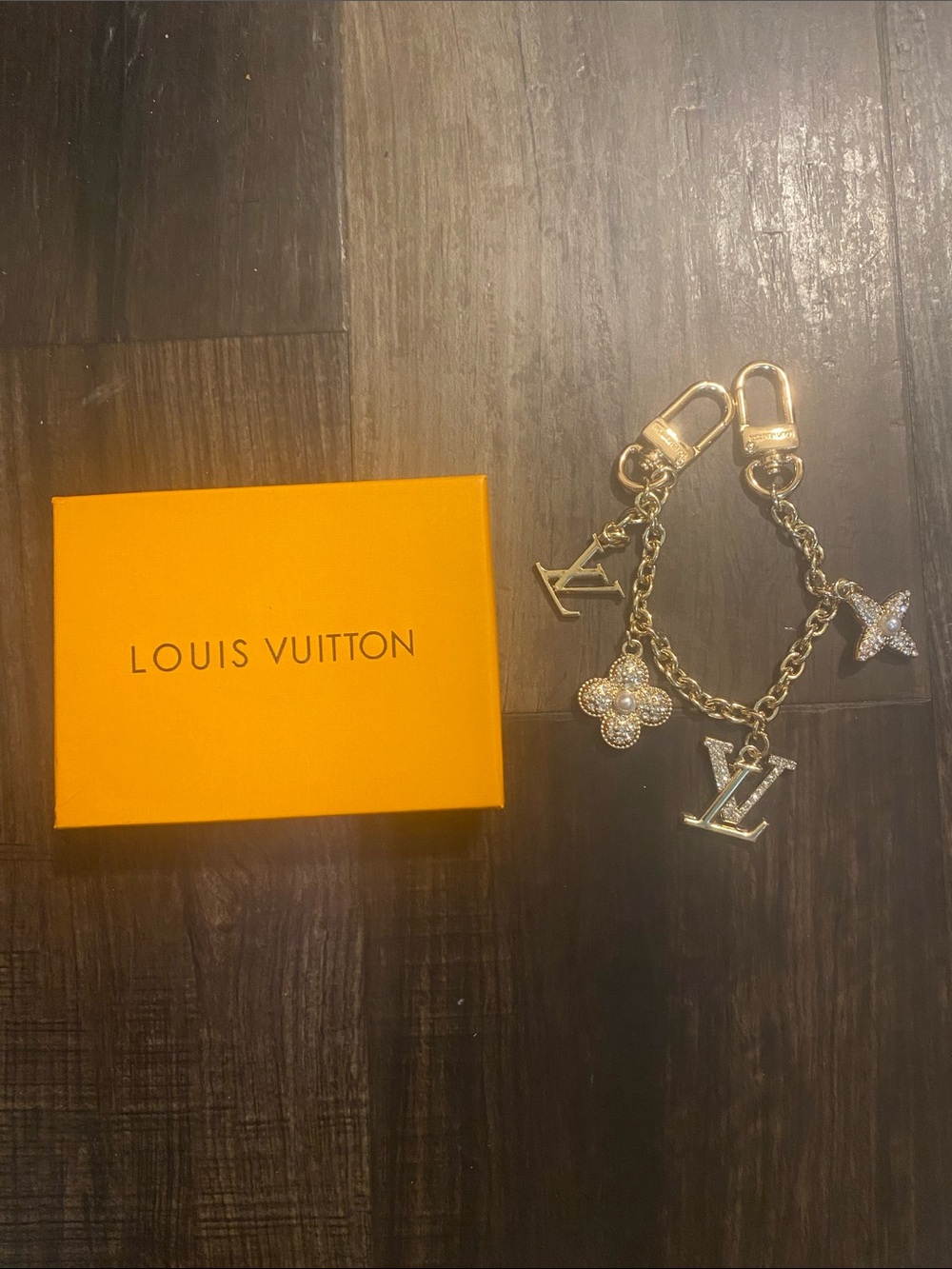 Louis Vuitton LV Monogram Bag Charms with Crystal Accents - Picture 5 of 6